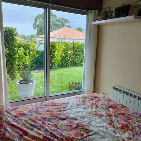 Apartamento Con Jardín Frente A La Playa Baiona