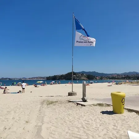 Apartamento Con Jardín Frente A La Playa Baiona