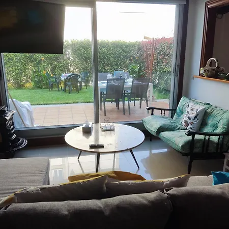 Apartamento Con Jardín Frente A La Playa